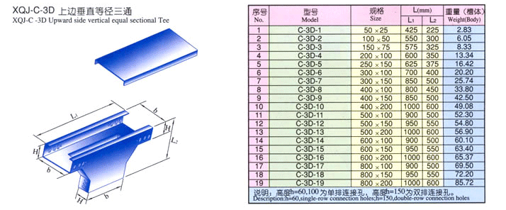 XQJ-C-3D上邊垂直等徑三通