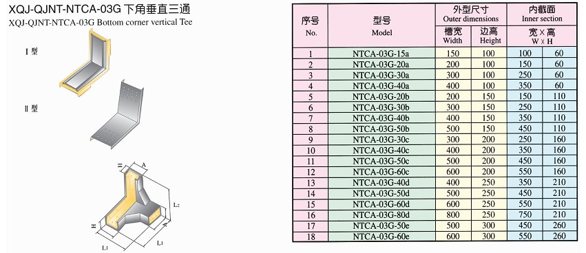 XQJ-QJNT-NTCA-03G下角垂直三通