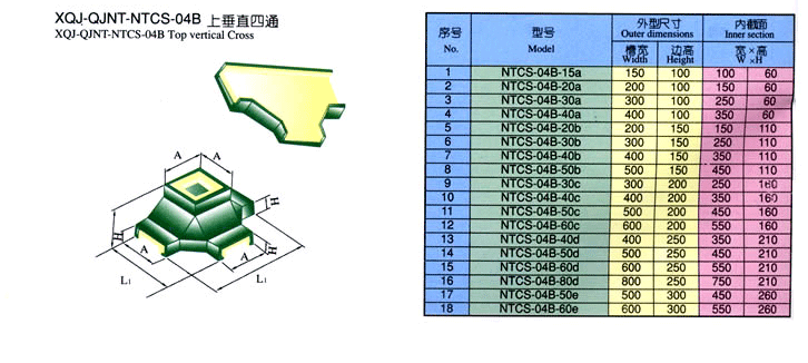 XQJ-QJNT-NTCS-04B上垂直四通